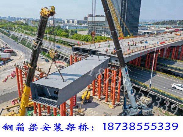 河南漯河钢箱梁安装厂家t形梁与钢箱梁区别
